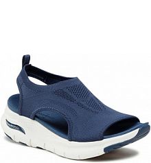 Sandały Skechers granatowe damskie 