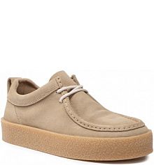 Półbuty sznurowane Tommy Jeans beżowe męskie 