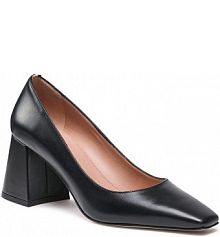Półbuty na obcasie Boss czarne damskie Charlotte Pump 50475551 10195165 01 Black 001