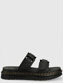 Klapki Dr. Martens  czarne męskie DM25766001.Chilton