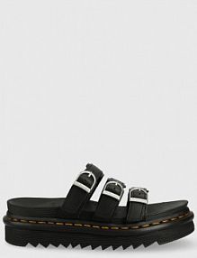 Klapki eleganckie Dr. Martens  czarne damskie DM25456001.Blaire.Slid