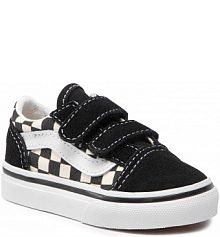 Buty na rzepy Vans czarne dziecięce 