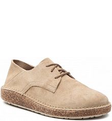 Półbuty sznurowane Birkenstock beżowe damskie 