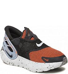 Półbuty wsuwane Nike czarne męskie Glide Flyease DN4919 800 Mesa Orange/Black/Black