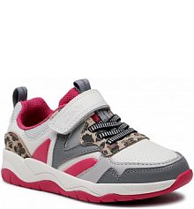 Buty na rzepy Clarks białe dziecięce 