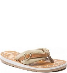 Japonki s.Oliver beżowe damskie 5-27112-38 Pistachio 728