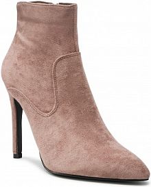 Botki na szpilce Jenny Fairy beżowe 