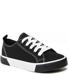 Tenisówki Nelli Blu czarne dziecięce 