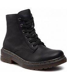 Trapery Rieker czarne dziecięce 78240-00 Schwarz