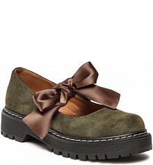 Buty na rzepy DeeZee zielone dziecięce 