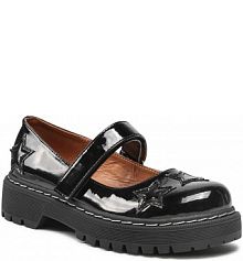 Buty na rzepy DeeZee czarne dziecięce 