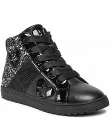 Trzewiki Nelli Blu czarne dziecięce 