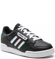 Półbuty sznurowane adidas czarne damskie 