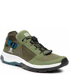 Buty do sportów wodnych Salomon zielone męskie Tech Amphib 4 416126 Olivine/Olive Night/Legion Blue