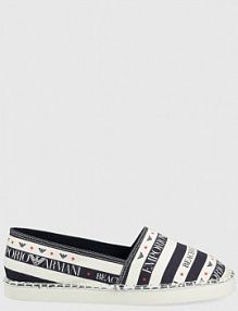 Espadryle Emporio Armani  granatowe damskie XVSS02.XN120.Q733