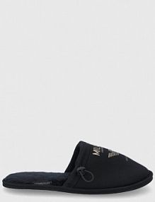 Kapcie EA7 Emporio Armani  czarne dziecięce  XJPM06.XM920.K001