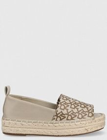 Espadryle DKNY  beżowe damskie K1209515.MAGAN.UO4