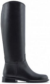 Kozaki Emporio Armani  czarne damskie X3O216.XF652.00002