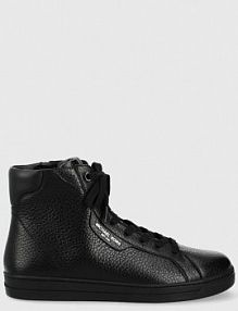 Trampki wysokie Michael Kors  czarne dziecięce  42F9KEFE1L.001