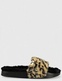 Kapcie Puma  brązowe damskie 385804