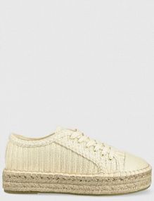 Espadryle Armani Exchange  beżowe damskie XDC006.XV429.00127
