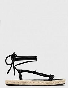 Sandały Armani Exchange  czarne damskie XDP024.XV427.00002