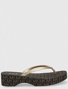 Japonki MICHAEL Michael Kors  brązowe dziecięce  40T1KIFA2Q.731