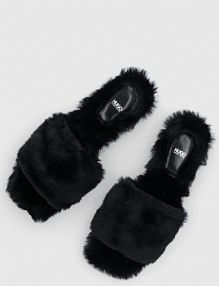 Kapcie HUGO  czarne damskie 50466504.001