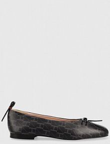 Baleriny HUGO  czarne damskie 50475386.961