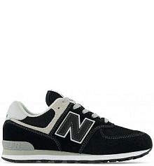 Sneakersy New Balance czarne/brązowe/zielone/różowe dziecięce GC574EVB