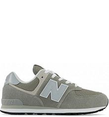Sneakersy New Balance szare/brązowe/zielone/różowe dziecięce GC574EVG