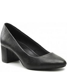 Półbuty na obcasie Jenny Fairy czarne damskie 