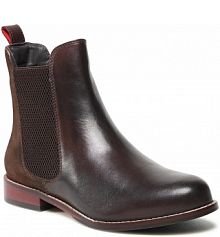 Sztyblety Sergio Bardi brązowe damskie 