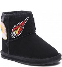 Kozaki EMU Australia czarne dziecięce 