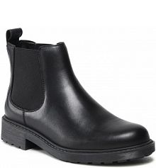 Sztyblety Clarks czarne damskie 