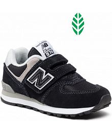 Buty na rzepy New Balance czarne dziecięce 