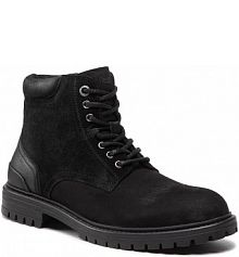 Trapery Pepe Jeans czarne męskie Ned Boot Antic PMS50221 Black 999