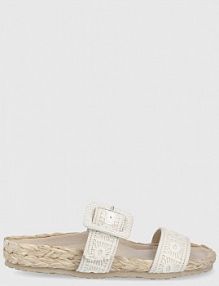 Klapki Desigual  beżowe damskie 22SSHA05.6008