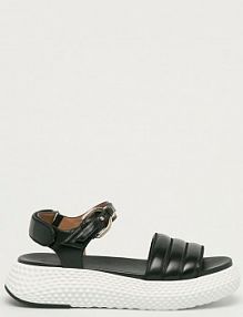 Sandały Emporio Armani  czarne damskie X3U095.XL369