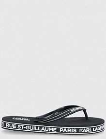 Japonki Karl Lagerfeld  czarne męskie KL71008.BLK