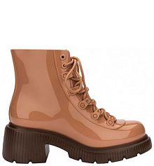 Botki na słupku Melissa  brązowe M.33594.AD461