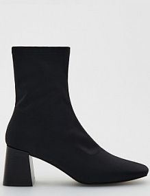 Botki na obcasie Reserved czarne 5898O-99X