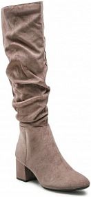 Kozaki na obcasie Jenny Fairy brązowe 