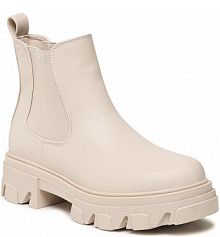 Sztyblety DeeZee beżowe damskie 