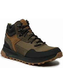 Buty trekkingowe Clarks zielone męskie Atl Trekhigtx GORE-TEX 261614797 Dark Olive Combination