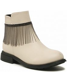 Trzewiki Nelli Blu beżowe dziecięce 