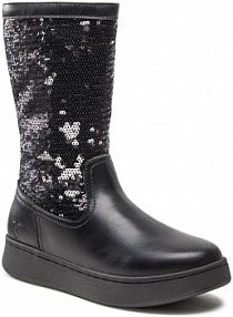 Kozaki Nelli Blu czarne dziecięce 