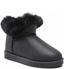 Kozaki Nelli Blu czarne dziecięce 