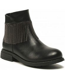 Trzewiki Nelli Blu czarne dziecięce 