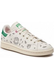 Półbuty sznurowane adidas białe damskie 